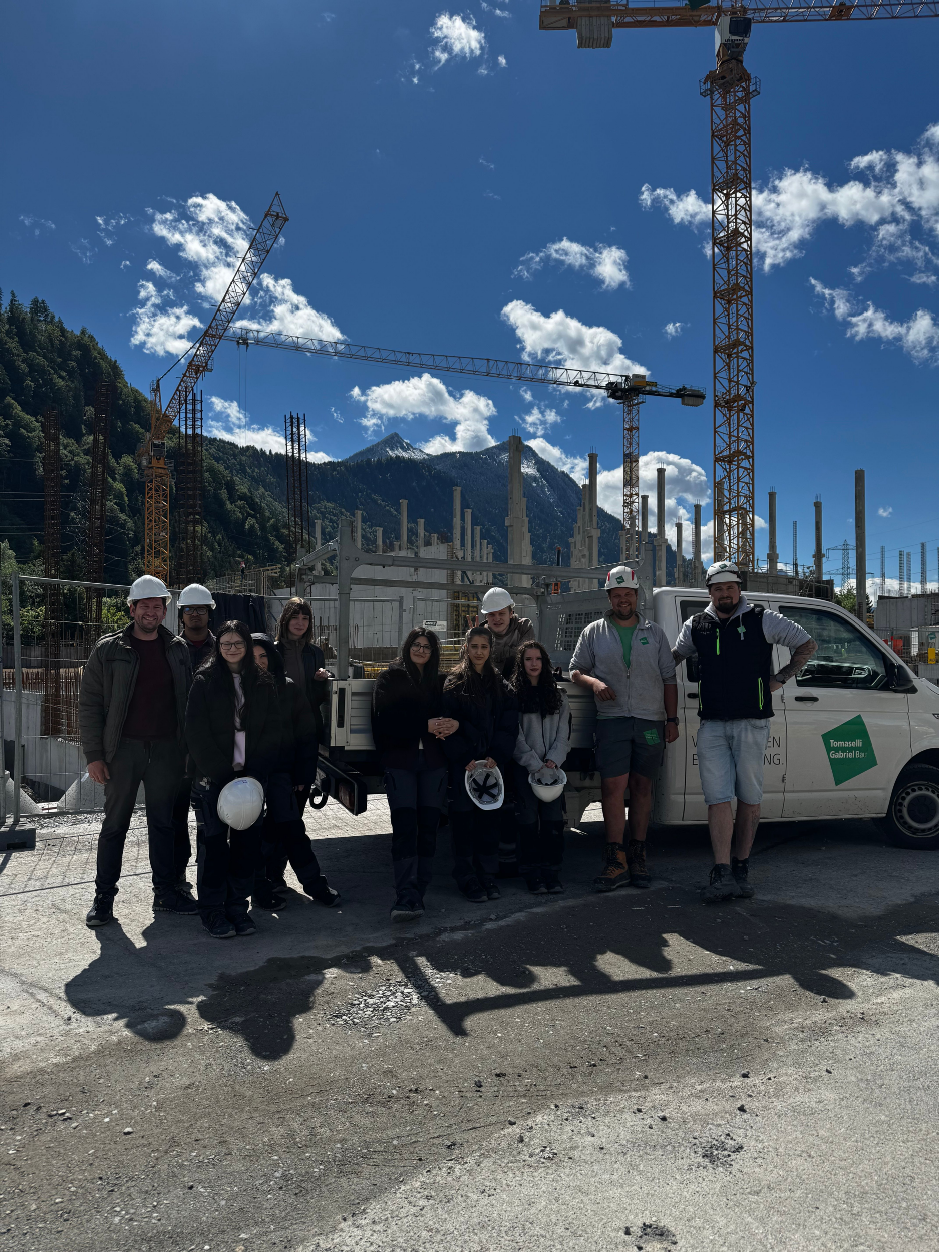 Einblicke in die Praxis auf unserer Baustelle in Nüziders1