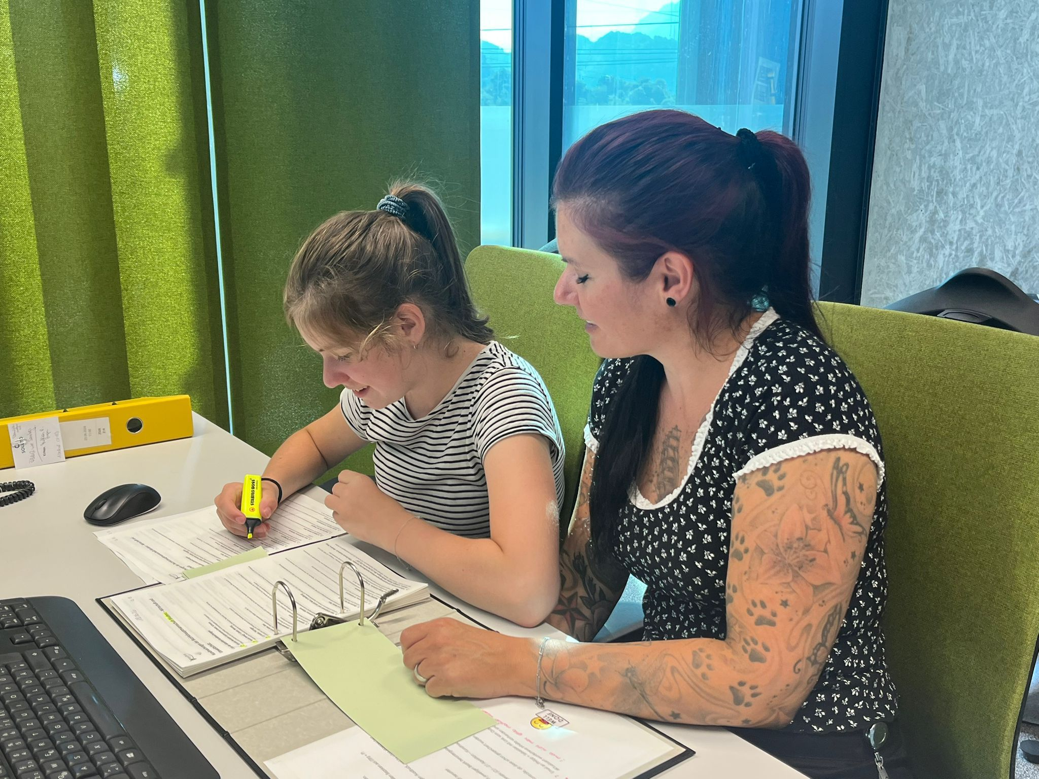 Kinder erleben den Arbeitsalltag beim „Ich geh mit“ Tag7