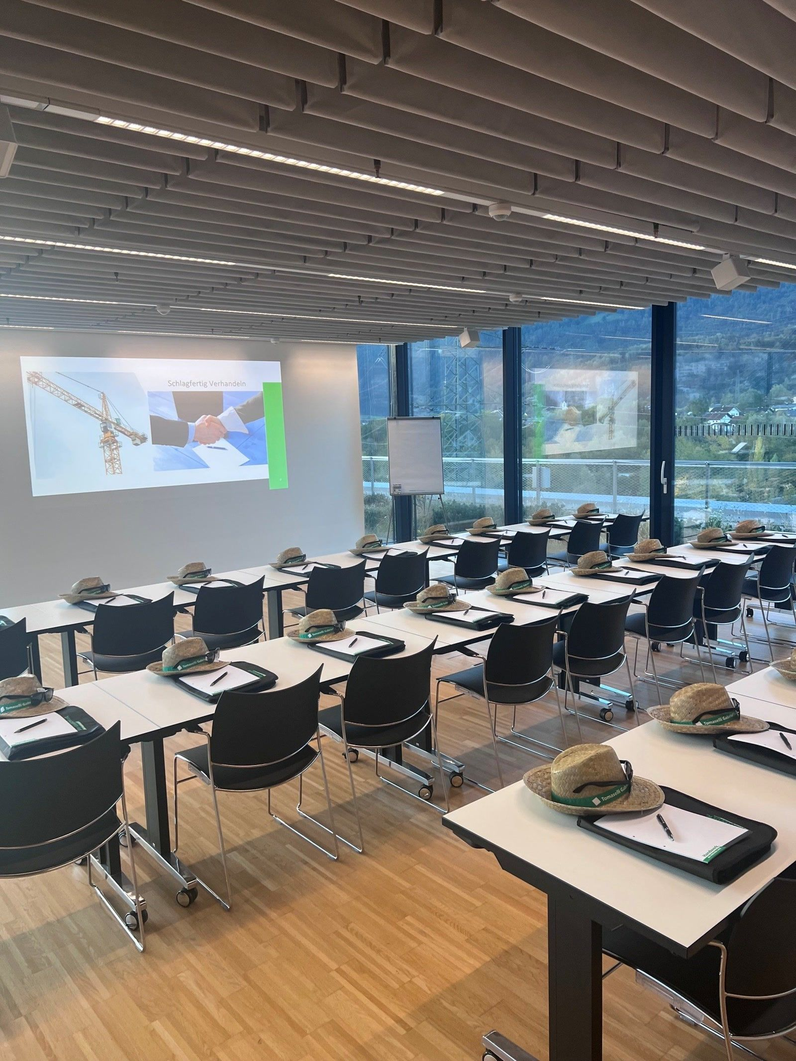 Seminarraum für den Besuch der HTL-Mentorenklasse