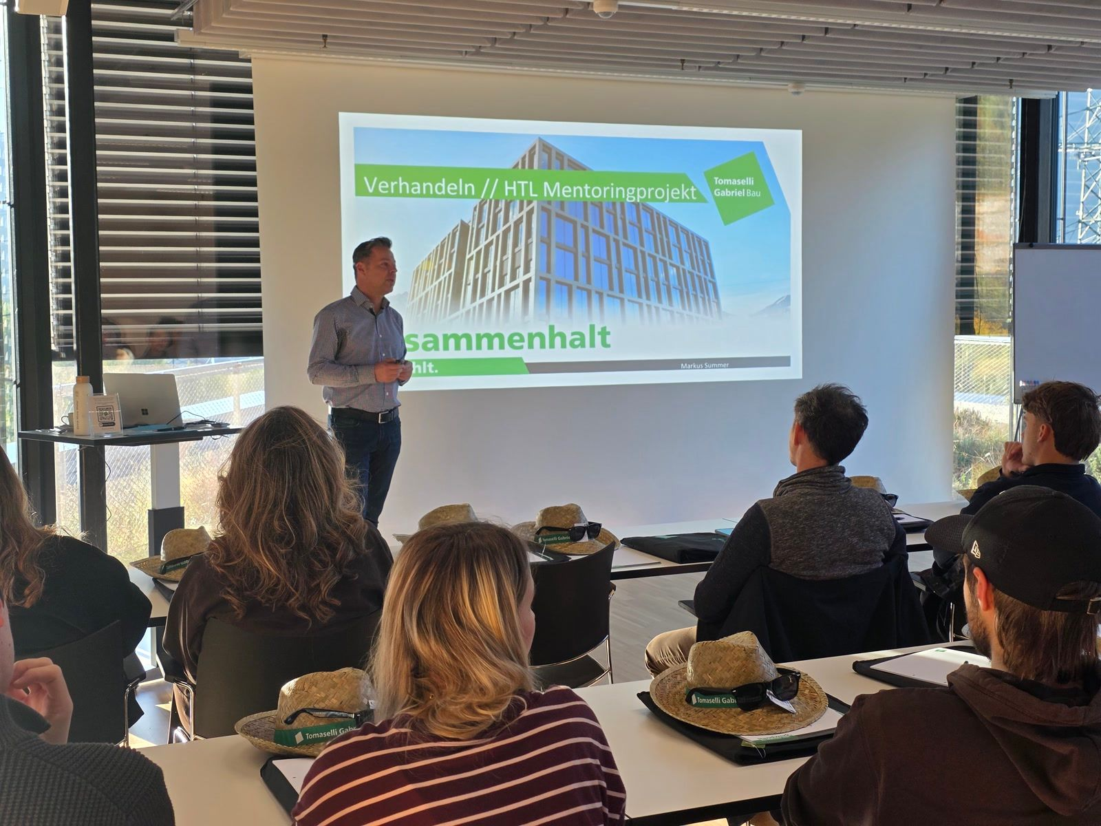Workshop zum Verhandeln mit Markus